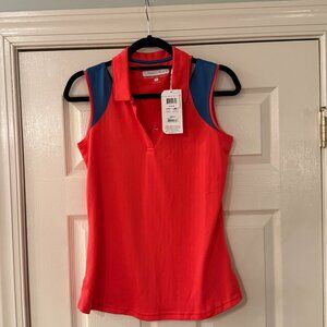 Pebble Beach Dry Luxe Performance Sleeveless Top - NWT - Medium